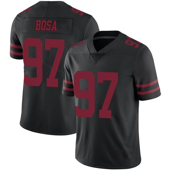 Men's #97 Nick Bosa San Francisco 49ers Limited Stitched Jerseys view 7