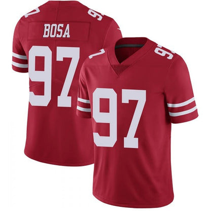 Men's #97 Nick Bosa San Francisco 49ers Limited Stitched Jerseys view 9