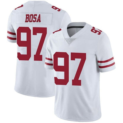 Men's #97 Nick Bosa San Francisco 49ers Limited Stitched Jerseys view 10