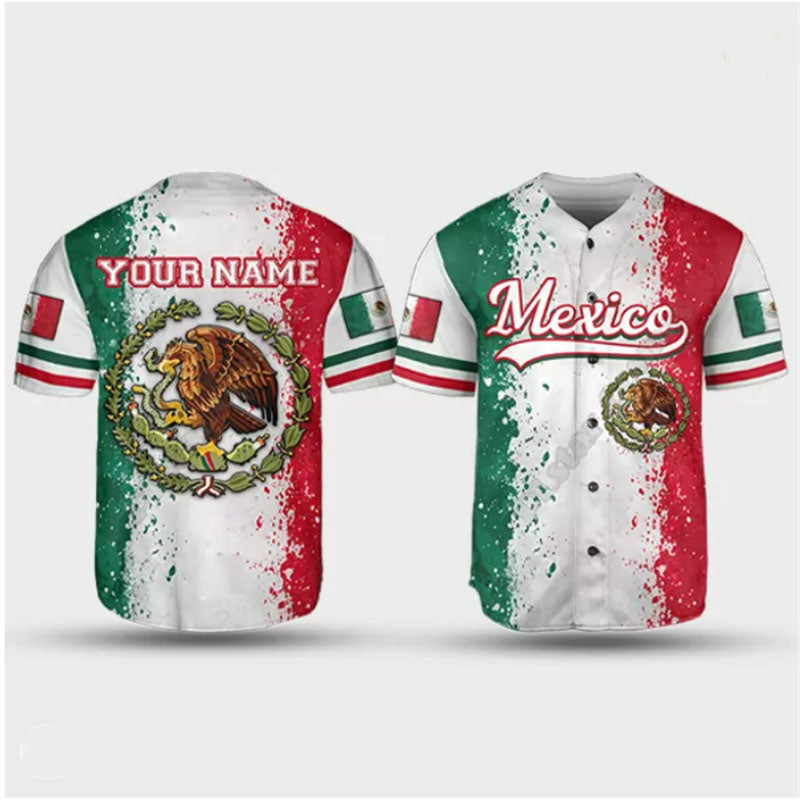 Mexico 2023 World Baseball Classic Baseball Jersey ¨C White Stitches Baseball Jerseys - Main View