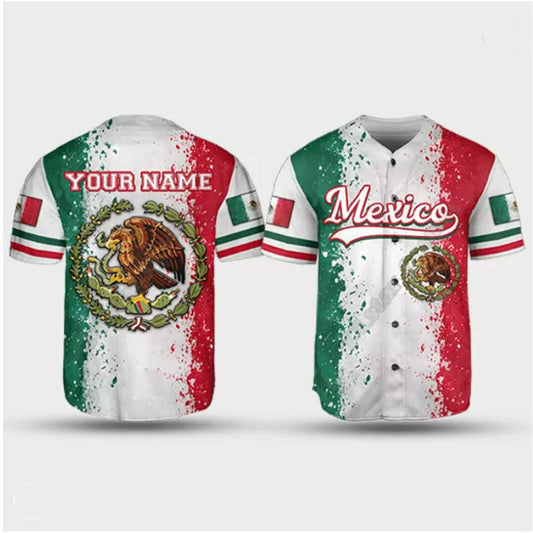 Mexico 2023 World Baseball Classic Baseball Jersey ¨C White Stitches Baseball Jerseys - Main View