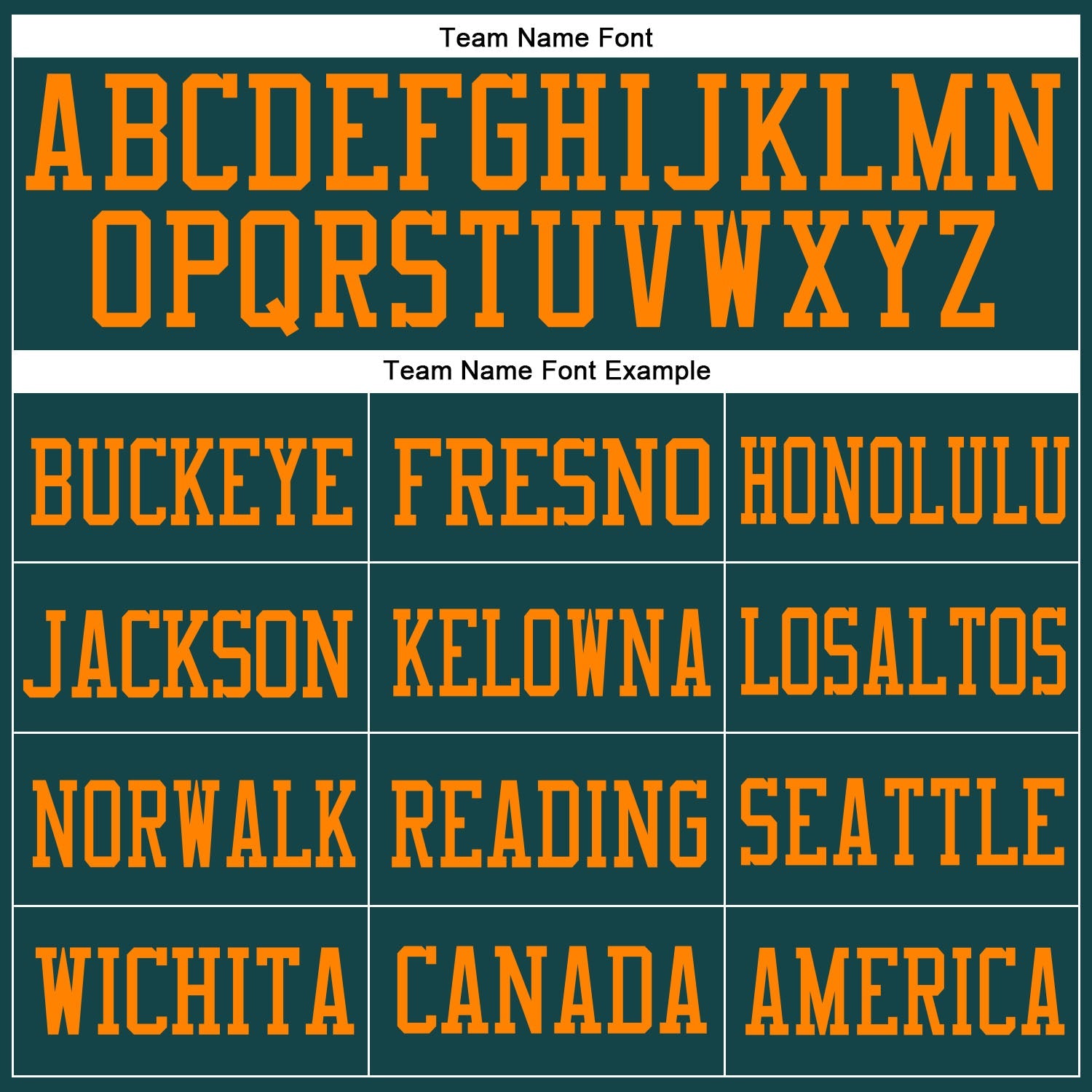 Custom Midnight Green Bay Orange Mesh Authentic Football Jersey view 3