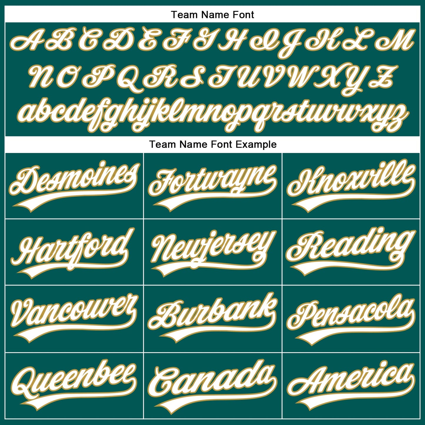 Custom Midnight Green White-Old Gold Authentic Baseball Jersey view 4