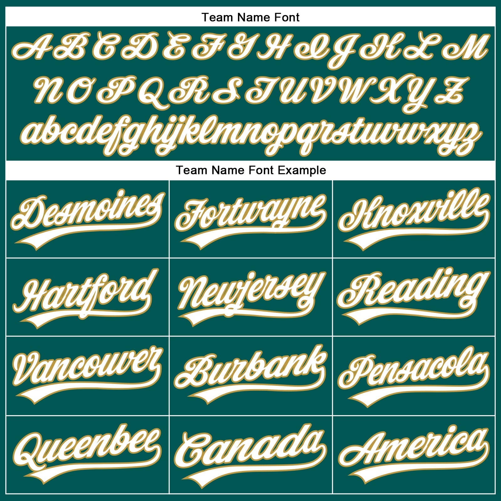 Custom Midnight Green White-Old Gold Authentic Baseball Jersey view 4
