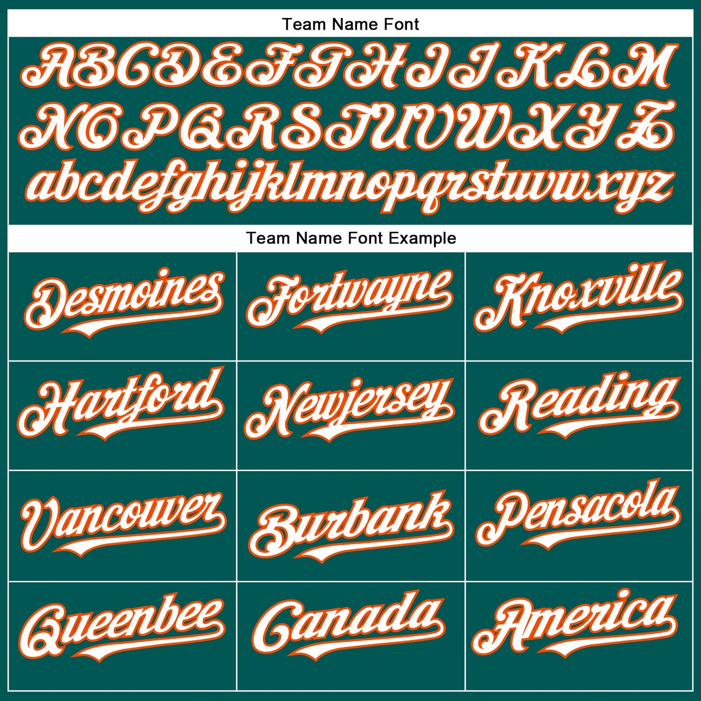 Custom Midnight Green White-Orange Authentic Baseball Jersey view 4