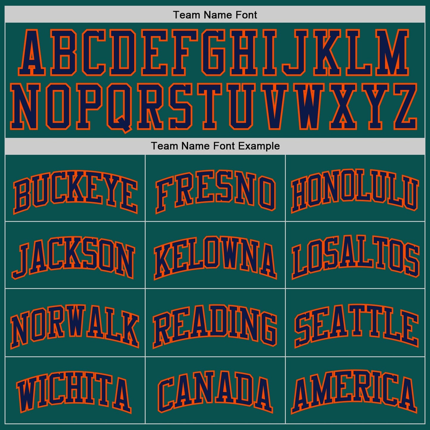 Custom Midnight Green Navy-Orange Authentic Basketball Jersey view 3
