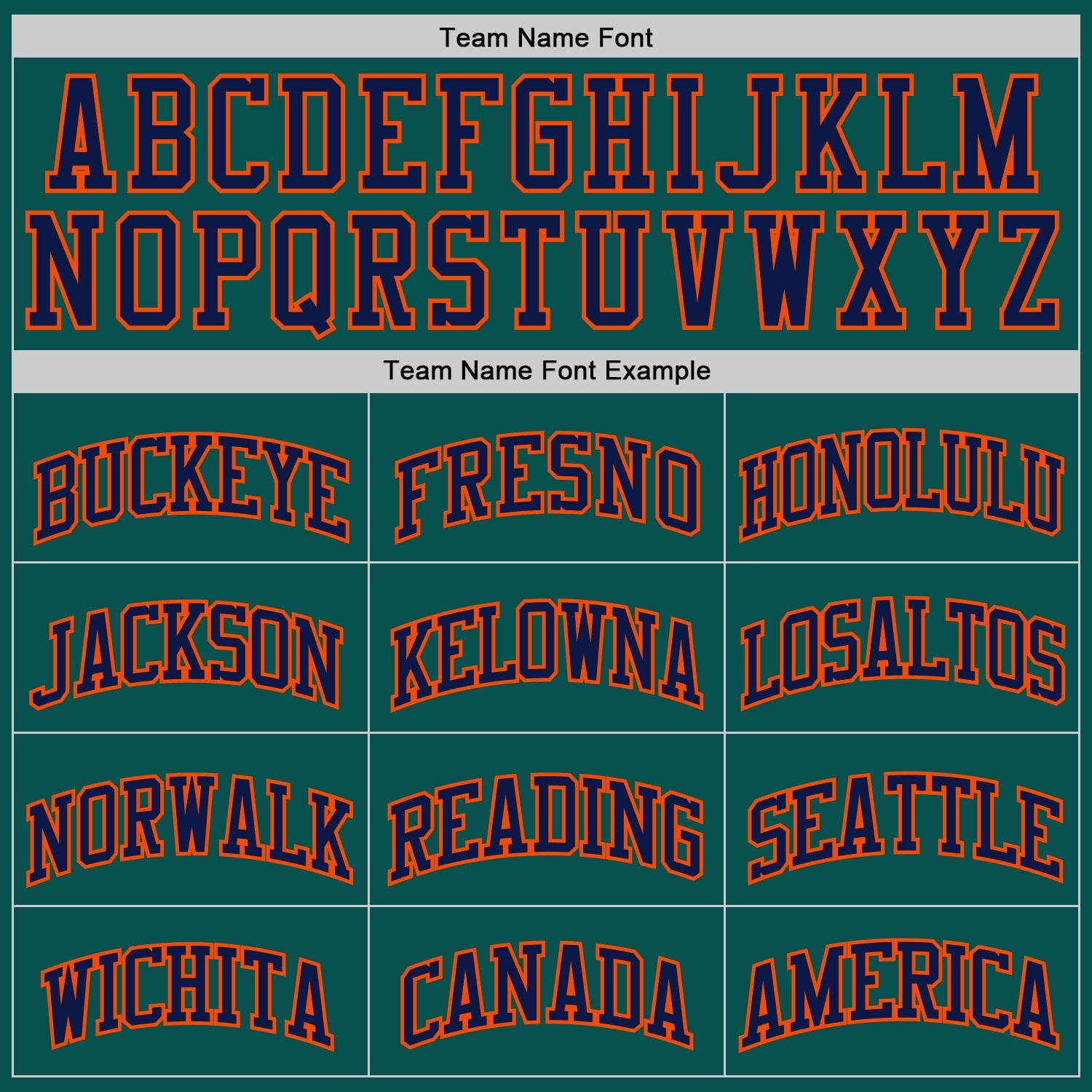 Custom Midnight Green Navy-Orange Authentic Basketball Jersey view 3