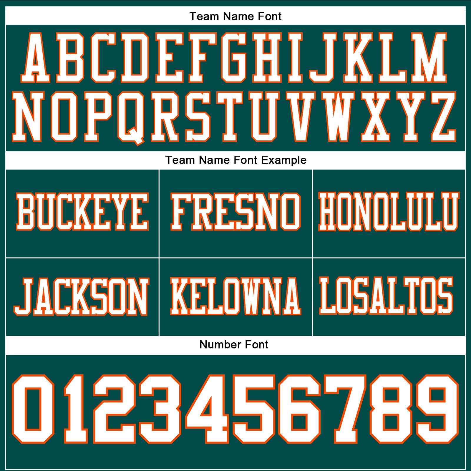 Custom Midnight Green White-Orange Authentic Football Jersey view 4