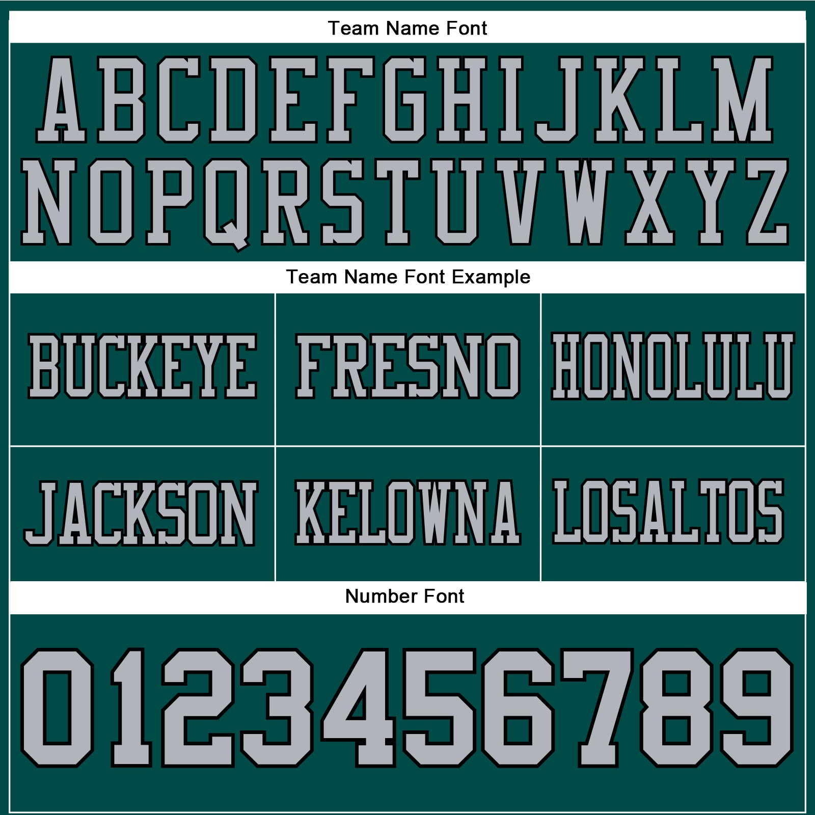 Custom Midnight Green Gray-Black Authentic Football Jersey view 4