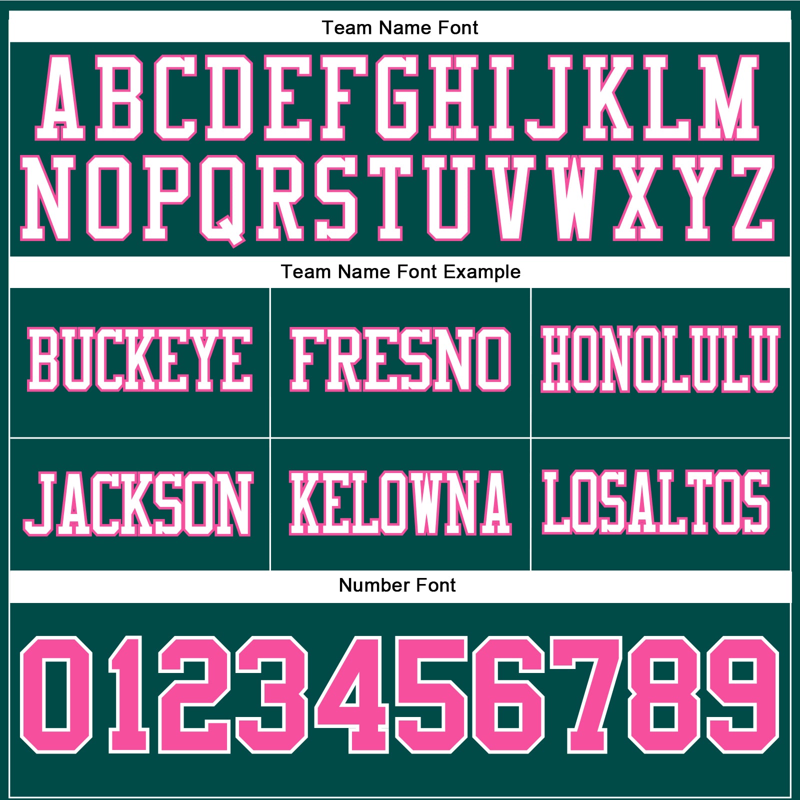 Custom Midnight Green Pink-White Authentic Football Jersey view 4
