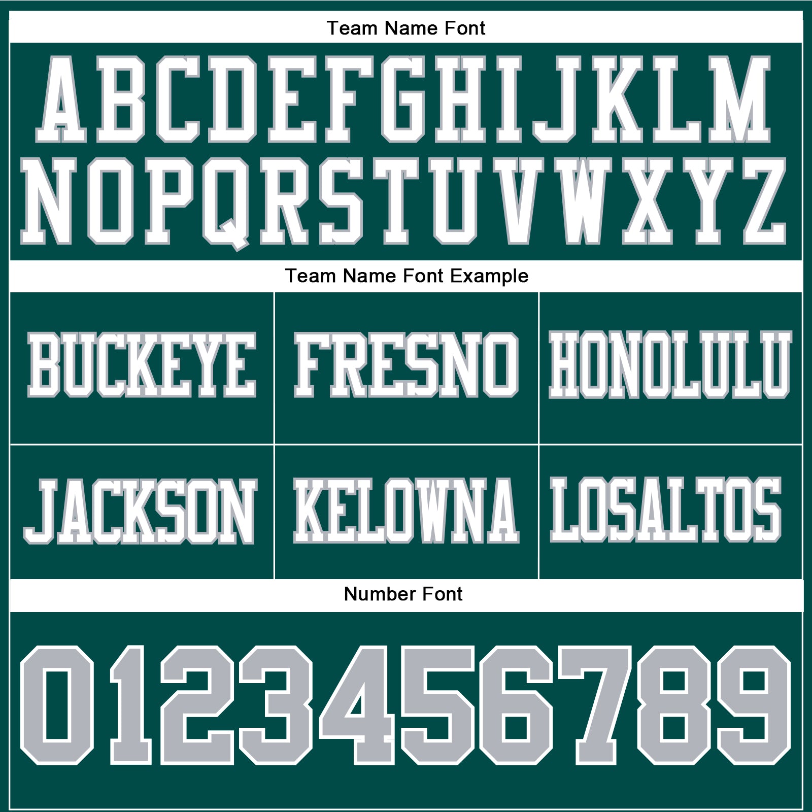 Custom Midnight Green Gray-White Authentic Football Jersey view 4