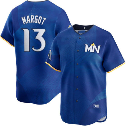 Minnesota Twins #13 Manuel Margot City Connect Limited Baseball Jersey - Main View