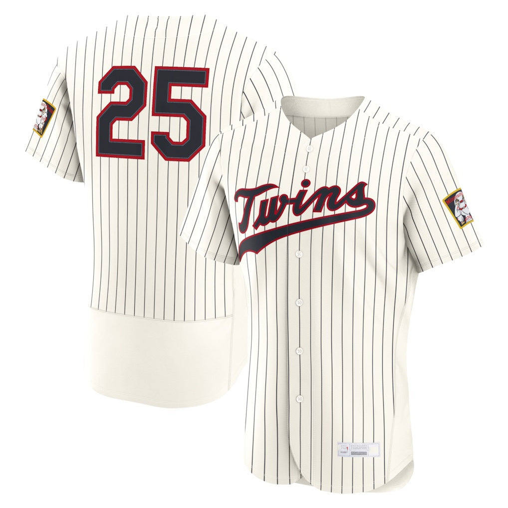Minnesota Twins #25 Byron Buxton Cream 2026 Field of Dreams Authentic Baseball Jersey - Main View