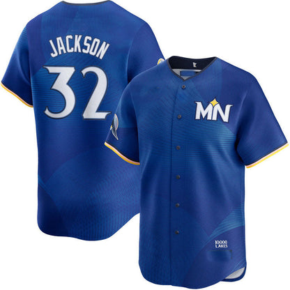 Minnesota Twins #32 Jay Jackson City Connect Limited Baseball Jersey - Main View