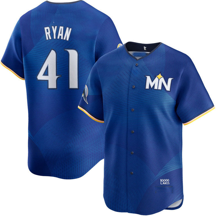 Minnesota Twins #41 Joe Ryan City Connect Limited Baseball Jersey - Main View