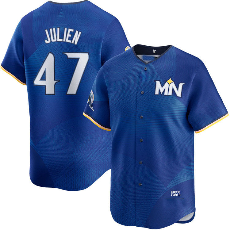 Minnesota Twins #47 Edouard Julien City Connect Limited Baseball Jersey - Main View