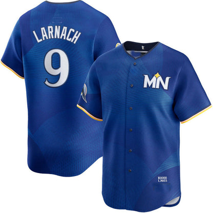 Minnesota Twins #9 Trevor Larnach City Connect Limited Baseball Jersey - Main View