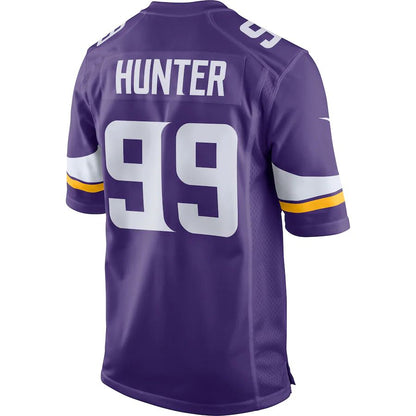MN.Vikings #99 Danielle Hunter Purple Game Jersey Stitched American Football Jerseys - Main View