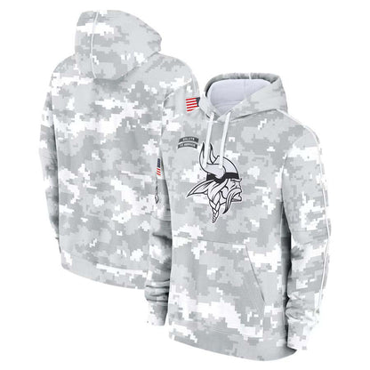 MN.Vikings 2024 Salute To Service Club Pullover Hoodie Cheap sale Birthday and Christmas gifts Stitched American Football Jerseys - Main View