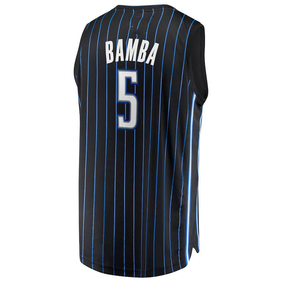 O.Magic #5 Mohamed Bamba Fanatics Branded  2019 Fast Break Jersey Stitched American Basketball Jersey - Main View