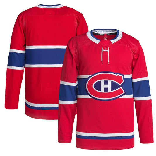 M.Canadiens Home Primegreen Authentic Pro Jersey Red Stitched American Hockey Jerseys - Main View