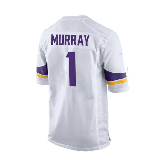MN.Vikings #1 Kyler Murray White Game Stitched American Football Jerseys - Main View