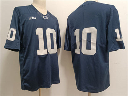 N.Dame Fighting Irish #10 Sam Hartman Navy Limited Stitched Jersey College Jerseys - Main View