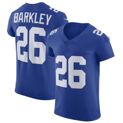 NY.Giants #26 Saquon Barkley Royal Vapor Untouchable Elite Player Jersey Stitched American Football Jerseys - Main View