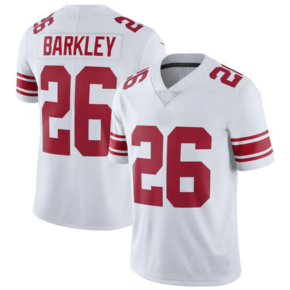 NY.Giants #26 Saquon Barkley White Vapor Untouchable Limited Jersey Stitched American Football Jerseys - Main View