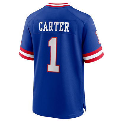 NY.Giants #1 Abdul Carter Royal First Round Pick 2nd Alternate Game Stitched American Football Jerseys - Main View