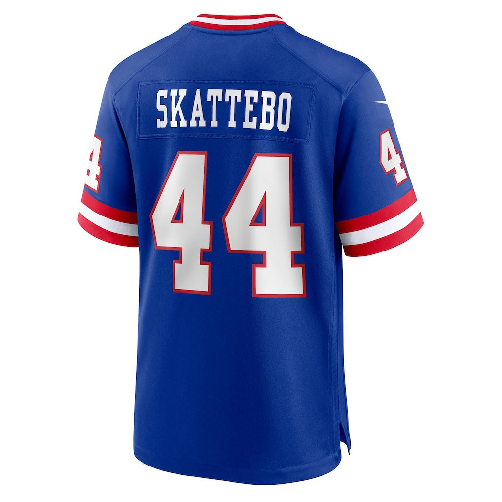 NY.Giants #44 Cam Skattebo Royal Alternate 2 Legacy Game Stitched American Football Jerseys - Main View