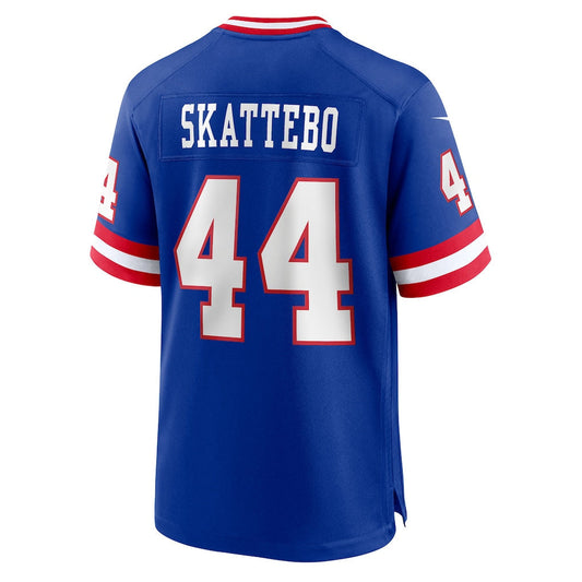NY.Giants #44 Cam Skattebo Royal Alternate 2 Legacy Game Stitched American Football Jerseys - Main View