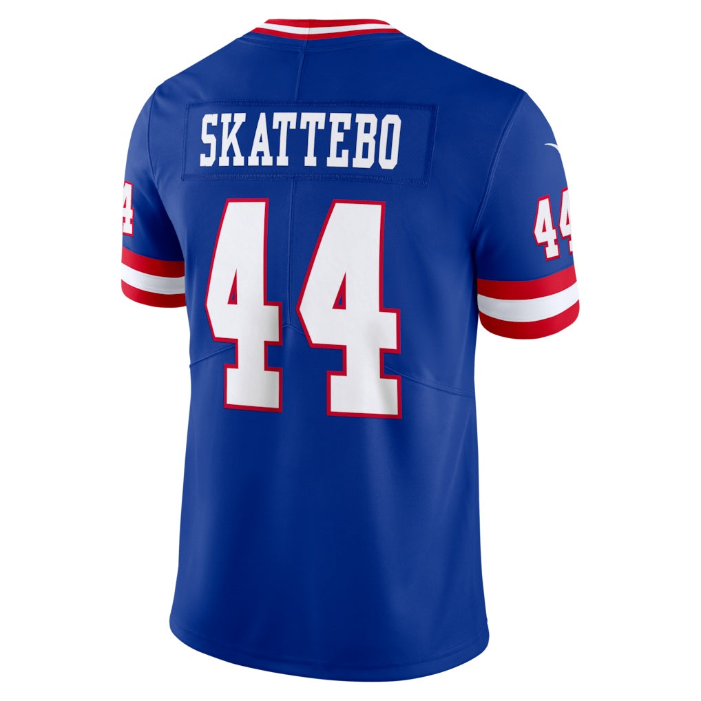 NY.Giants #44 Cam Skattebo Royal Legacy Vapor Untouchable Stitched Limited Football Jersey - Main View