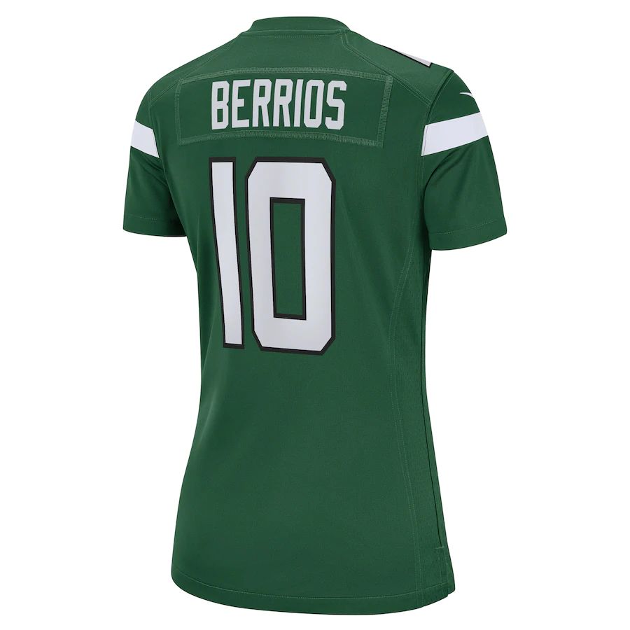 NY.Jets #10 Braxton Berrios Gotham Green Game Jersey Stitched American Football Jerseys - Main View