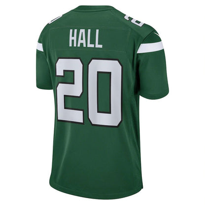 NY.Jets #20 Breece Hall Gotham Green 2022 Draft Pick Player Game Jersey Stitched American Football Jerseys - Main View