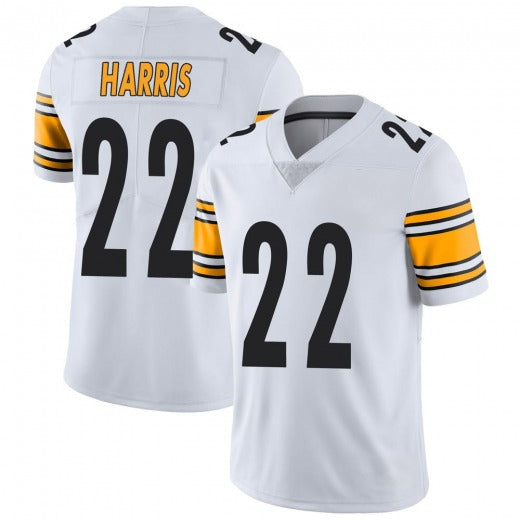 P.Steelers #22 Najee Harris White Men Women Youth Sport Jerseys Football Jerseys - Main View
