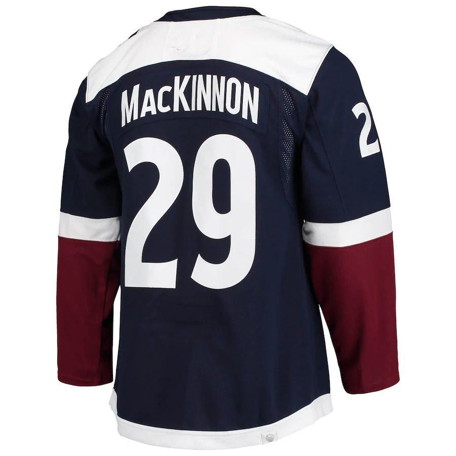 C.Avalanche #29 Nathan MacKinnon Alternate Primegreen Authentic Pro Player Jersey Stitched American Hockey Jerseys - Main View