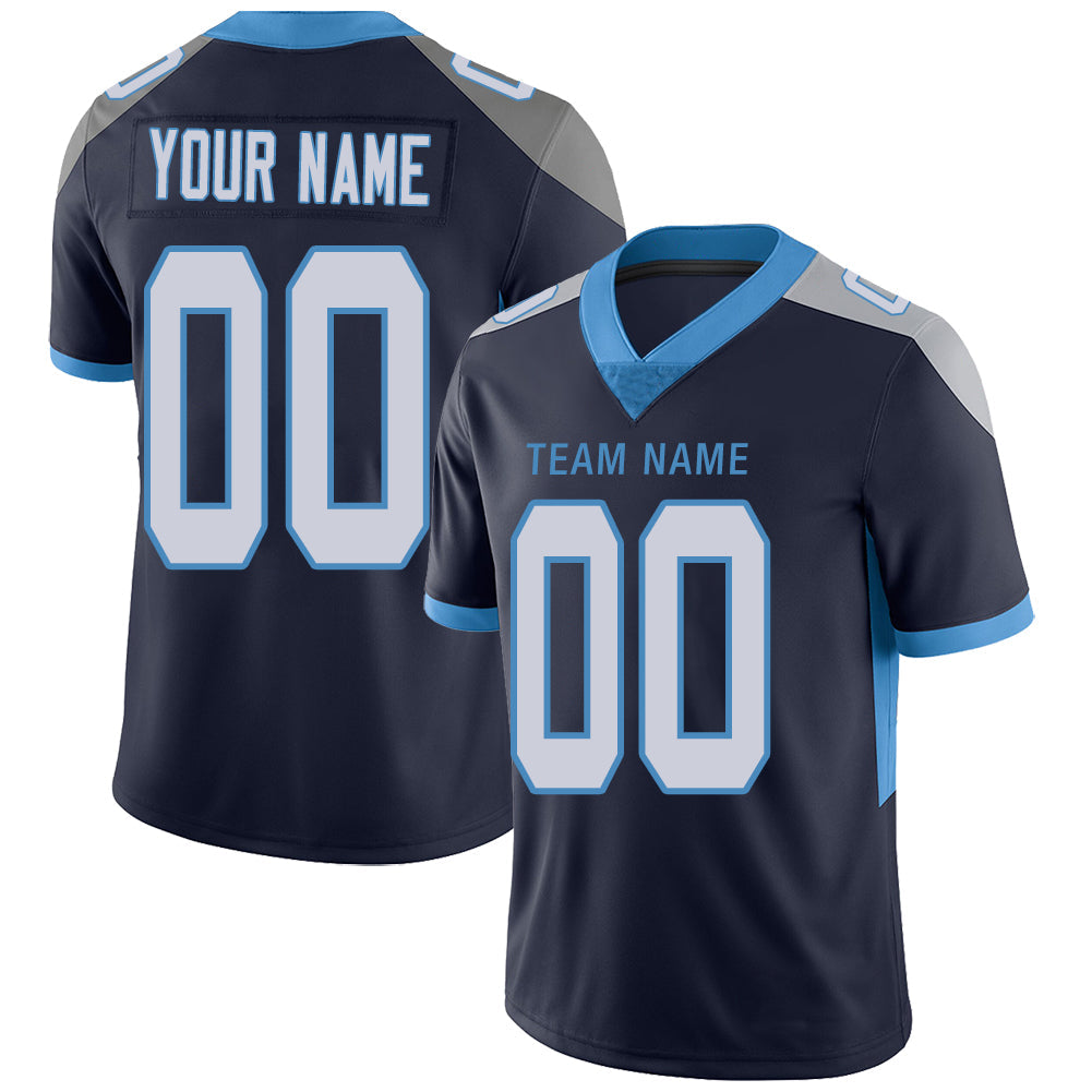 Custom T.Titans Jerseys Stitched American Football Jerseys T Shirt - Main View