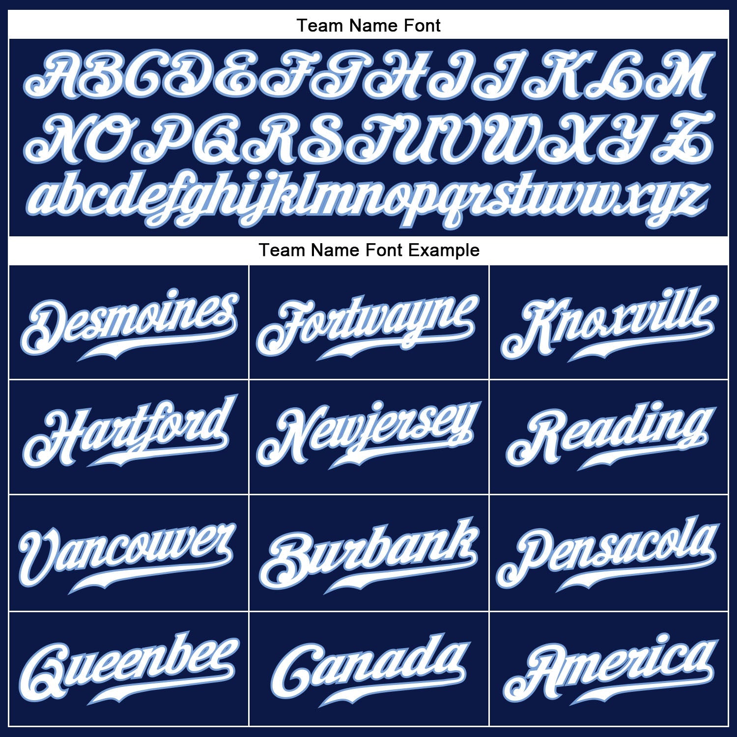 Custom Navy White-Light Blue Authentic Baseball Jersey view 5