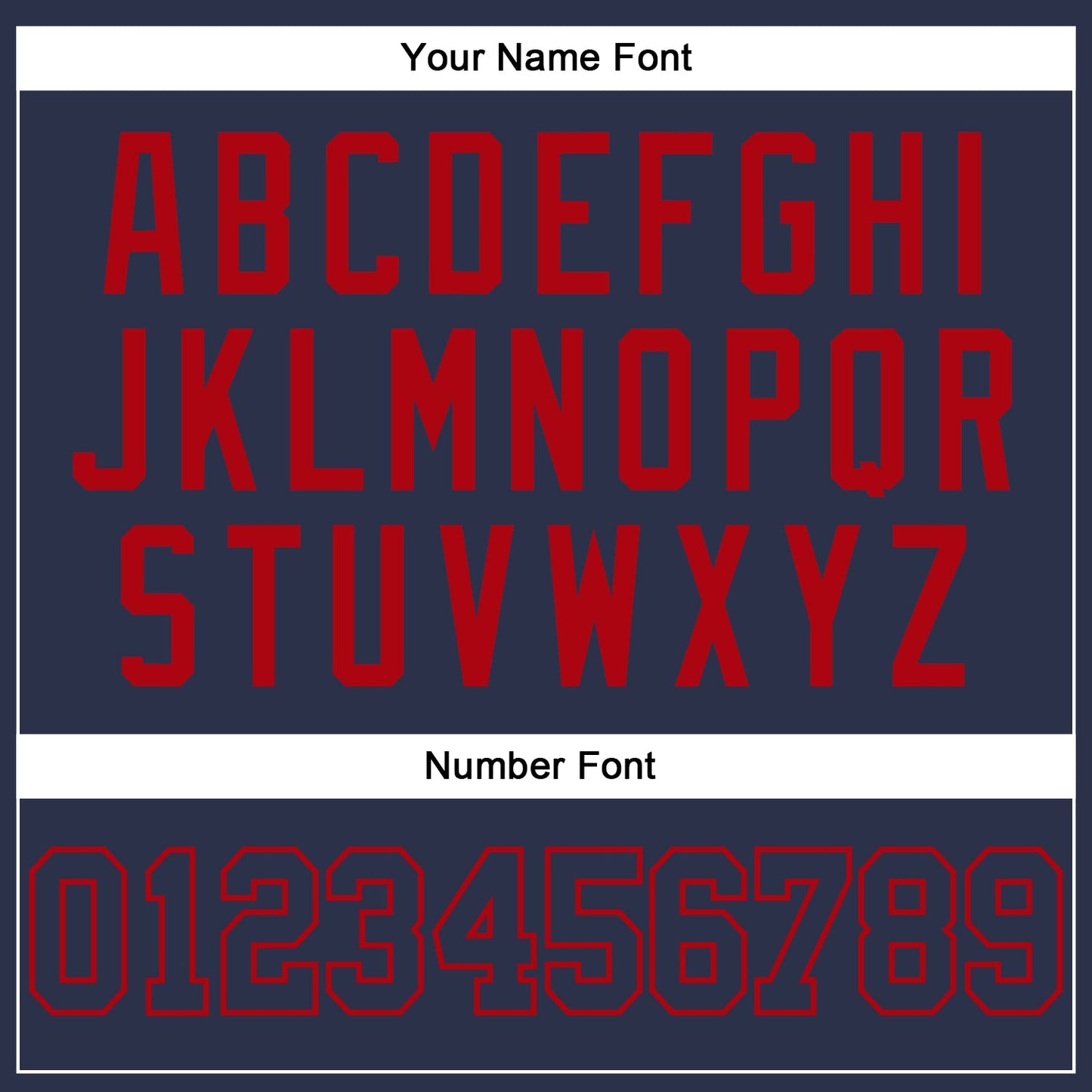 Custom Navy Navy-Red Authentic Baseball Jersey view 5
