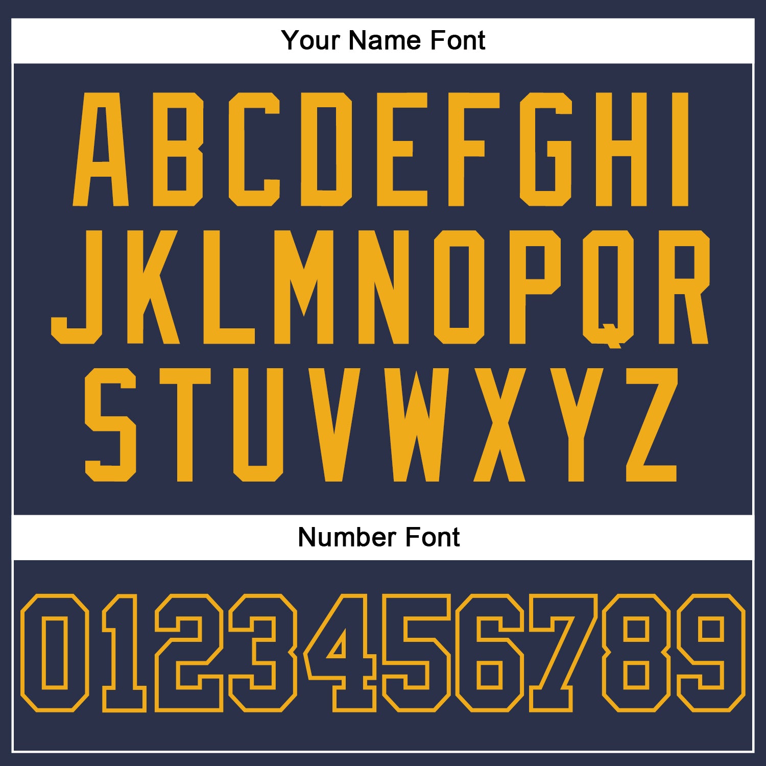 Custom Navy Navy-Gold Authentic Baseball Jersey view 5
