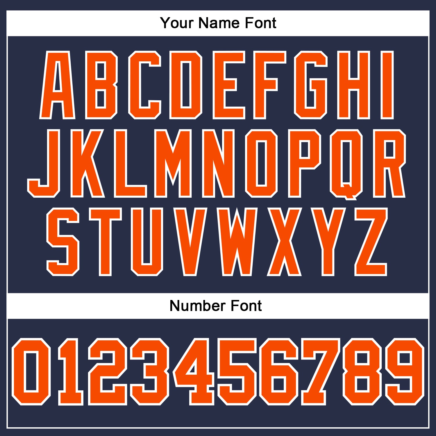 Custom Navy Orange-White Authentic Sleeveless Baseball Jersey view 4