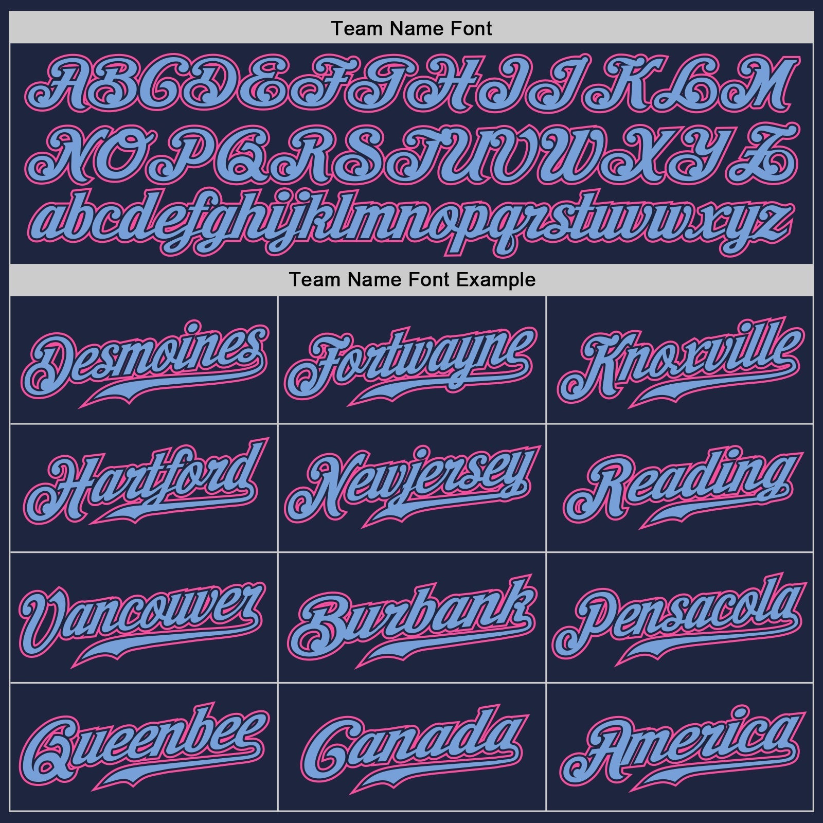 Custom Navy Pink-Light Blue Authentic Baseball Jersey view 5