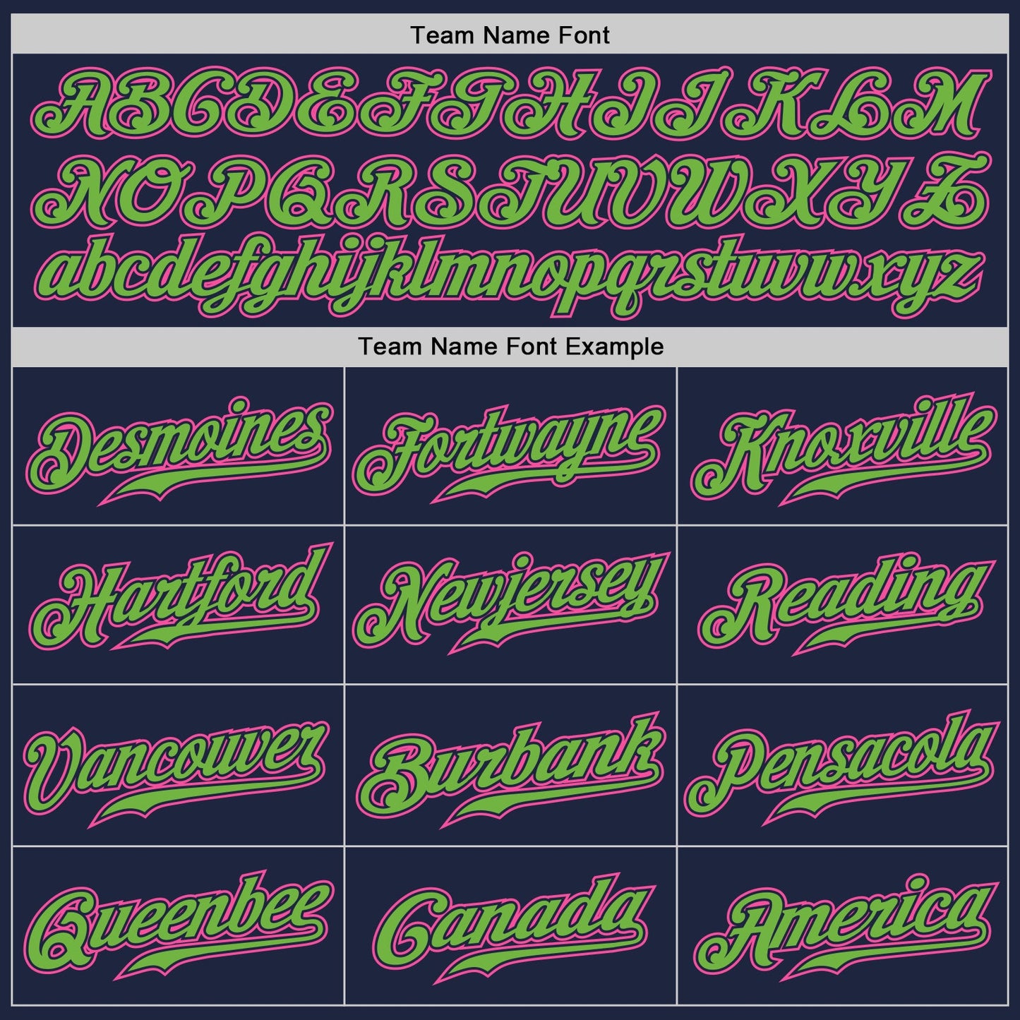 Custom Navy Pink-Neon Green Authentic Baseball Jersey view 5
