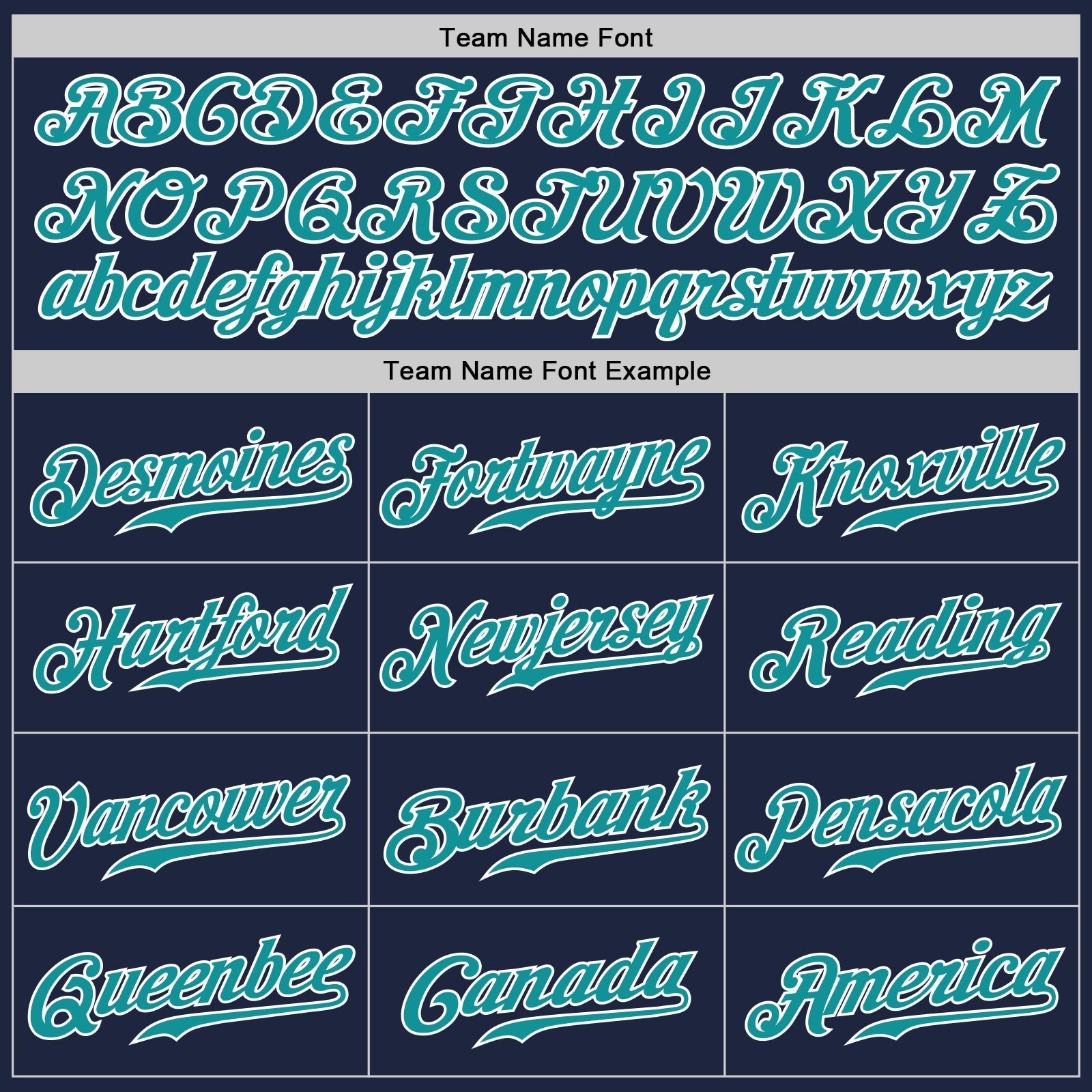 Custom Navy Teal-White Authentic Baseball Jersey view 4