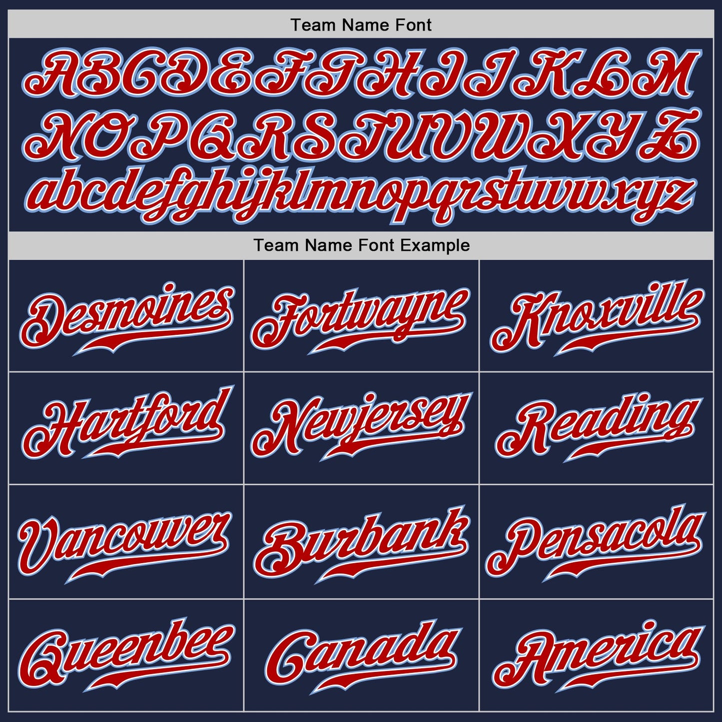 Custom Navy Light Blue-Red Authentic Baseball Jersey view 4