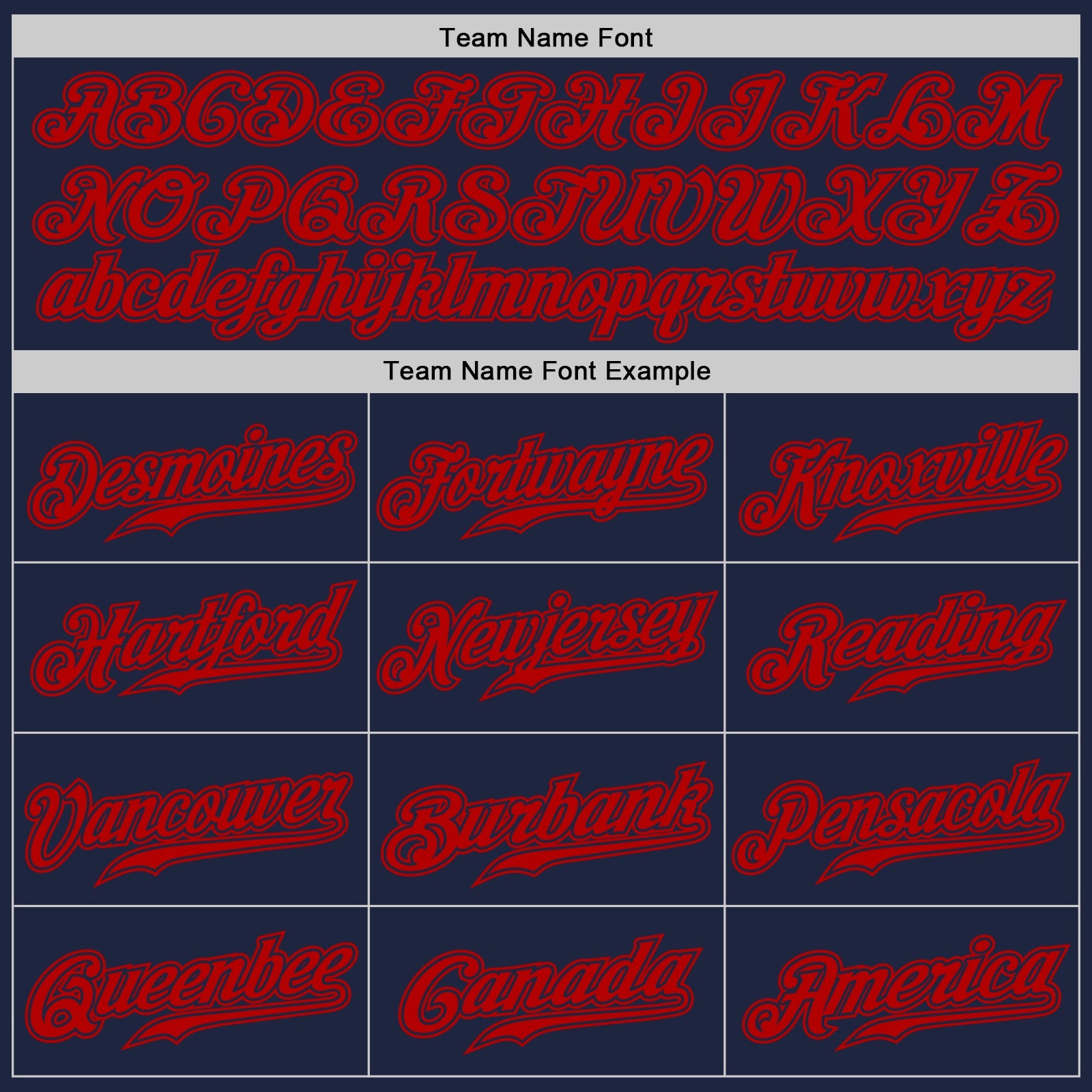 Custom Navy Red Authentic Baseball Jersey view 4