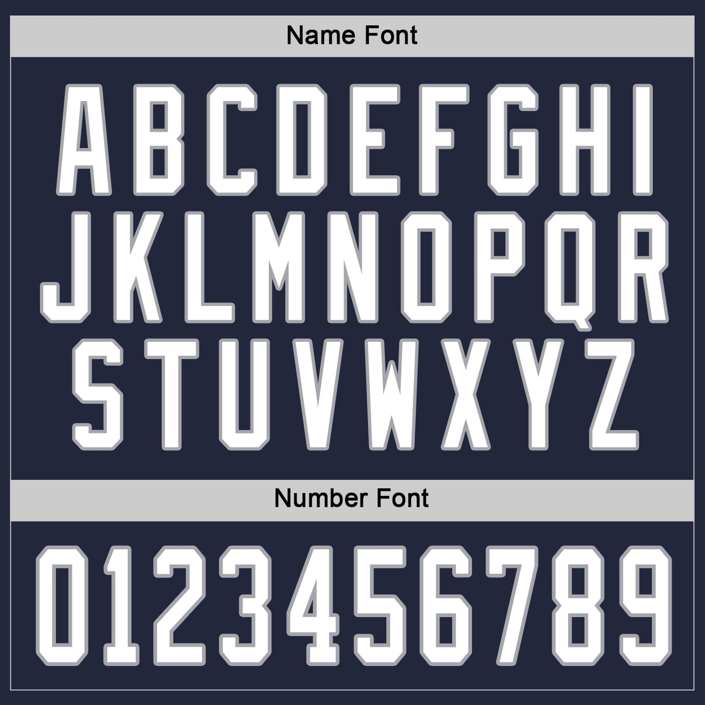 Custom Navy White-Gray Hockey Jersey view 4