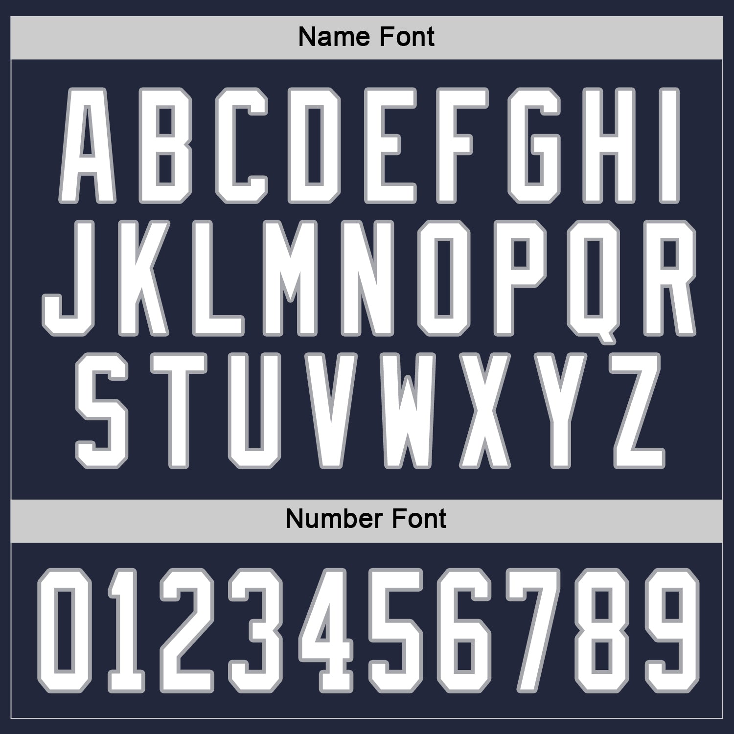Custom Navy White-Gray Hockey Jersey view 4