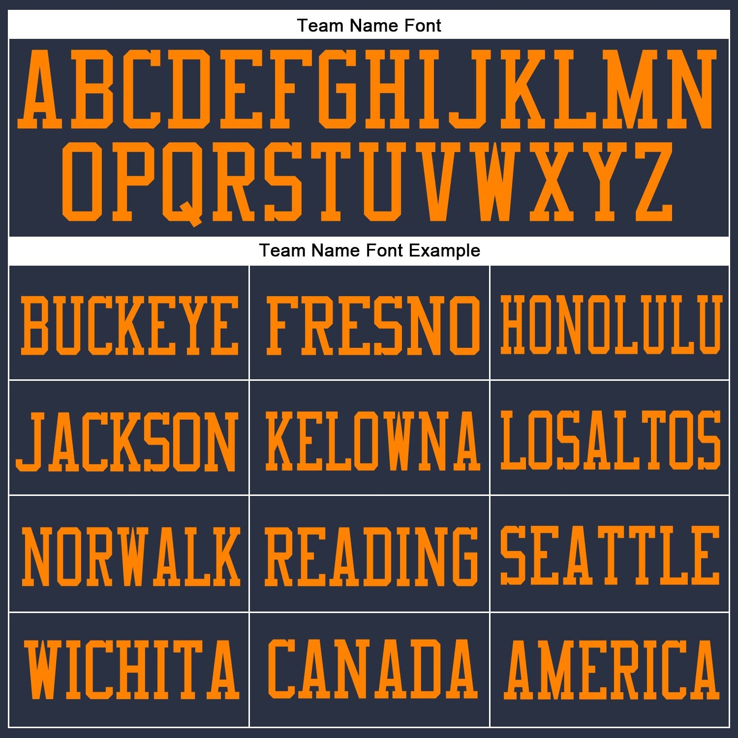 Custom Navy Bay Orange Mesh Authentic Football Jersey view 3